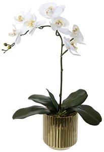 Arranjo Black Dourado 63cm